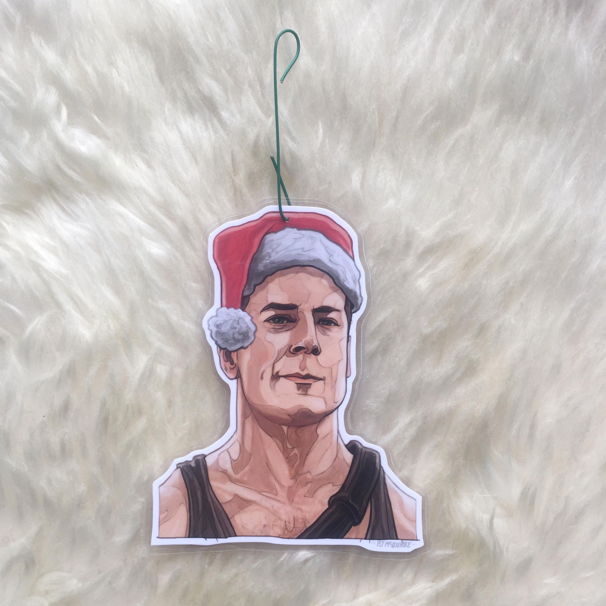 John McClane DIE HARD Christmas ORNAMENT