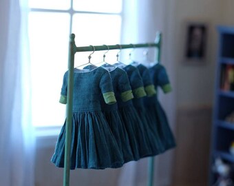 Metal Doll Clothes Rack 1/6th Scale Blythe Barbie