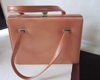 dusty pink kelly bag.handbag. purse. jackie O