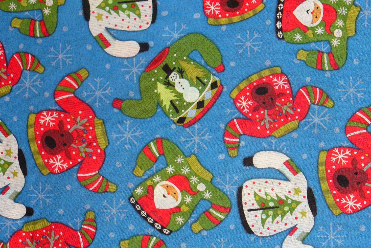 christmas sweater fabric
