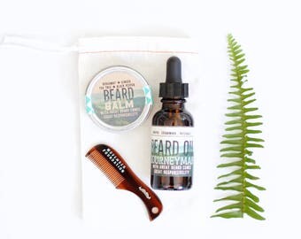 Beard Gift, Beard kit, Fathers Day Gift Idea, Gifts for Men, Beard Grooming Kit, Beard Oil, beard conditioner, beard balm, beard grooming,