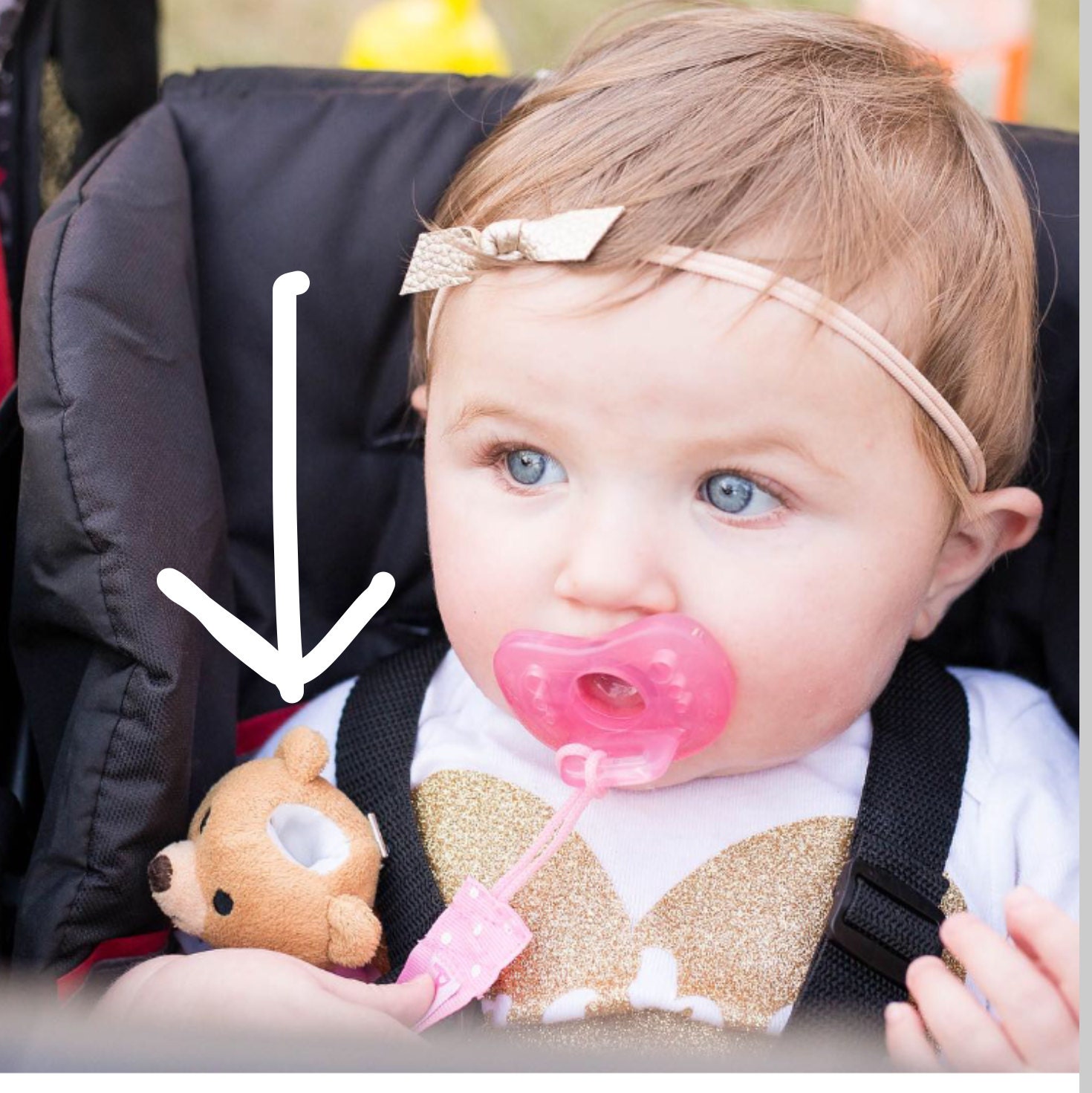 Pacifier Clip Baby Girl Gifts Baby Girl Pacifier Clip Baby