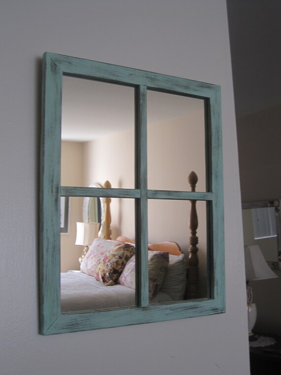 rustic wood window mirror shabby chic distressed rustic wood window mirror shabby chic distressed