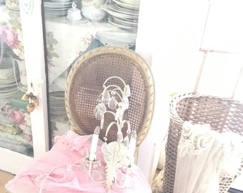 Vintage shabby chippy white wall sconce light fixture shabby decor prairie cottage chic