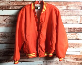 sweat reebok vintage homme orange