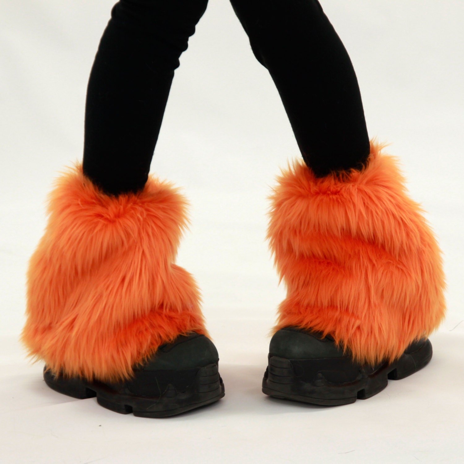 Pawstar Pony Puff Leg warmers Short Foot Paw Furry Faux Fur