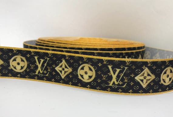 1 Louis Vuitton Grosgrain Ribbon LV