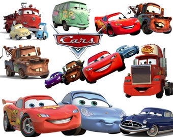 BEST collection of 100 Disney's CARS Clipart - 100 high quality CARS clipart - 100 Cars Graphics !!!
