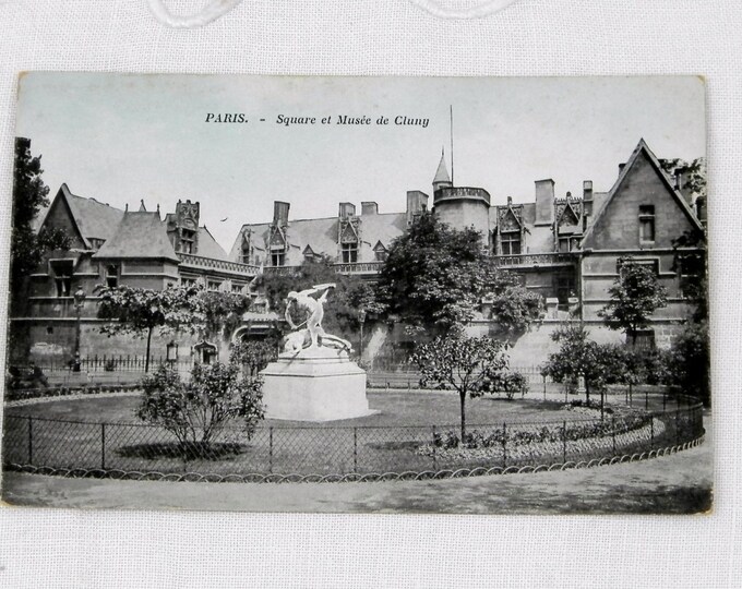 4 Antique Unused Black and White Picture Postcard of Parisian Monuments, Paris, Retro, Vintage, Home, Interior, French Decor, Shabby, 4 Antique Unused Black and White Picture Postcard of Parisian Monuments, Paris, Retro, Vintage, Home, Interior, French Decor, Shabby,