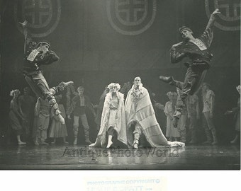 Ballet scene vintage dance photo