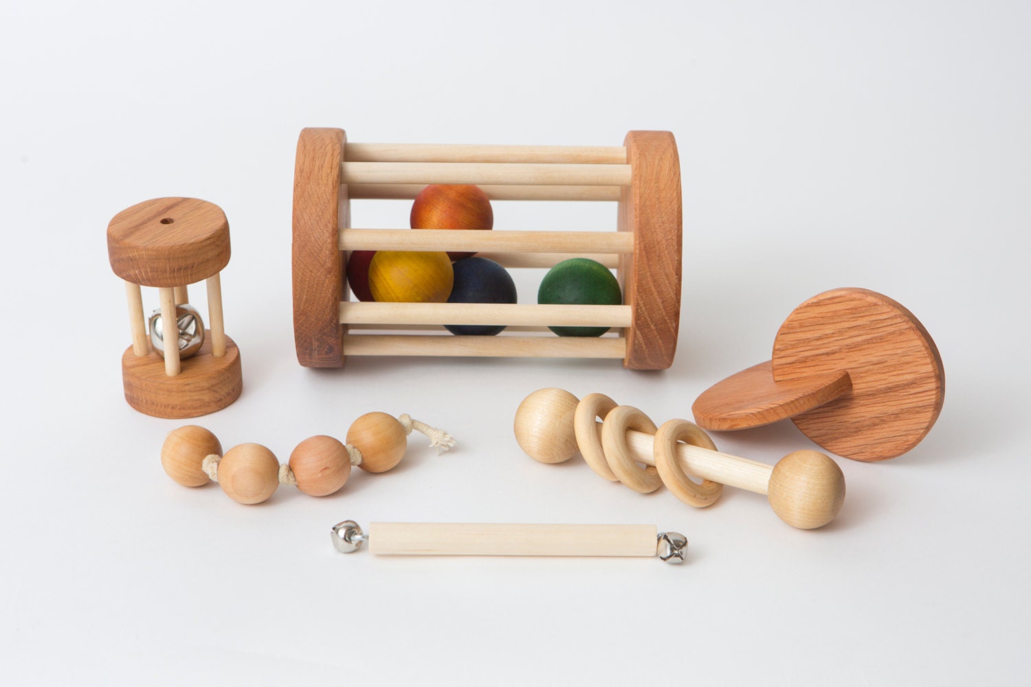 Montessori Baby Set of 6 Toys Montessori by MontessoriWoodWorks