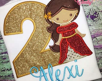 Princess Elena Cutie Shirt - Elena of Avalor -Disney Princess Birthday-Disney Vacation-1st Disney Trip-Amulet of Avalor-Elena Birthday Shirt