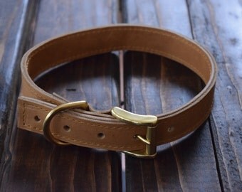 XL Dog Collar/ XL Leather dog collar/ XL Collar/ Dog Collar/ Handmade Leather dog collar/ Handmade collar/ Leather Dog collar