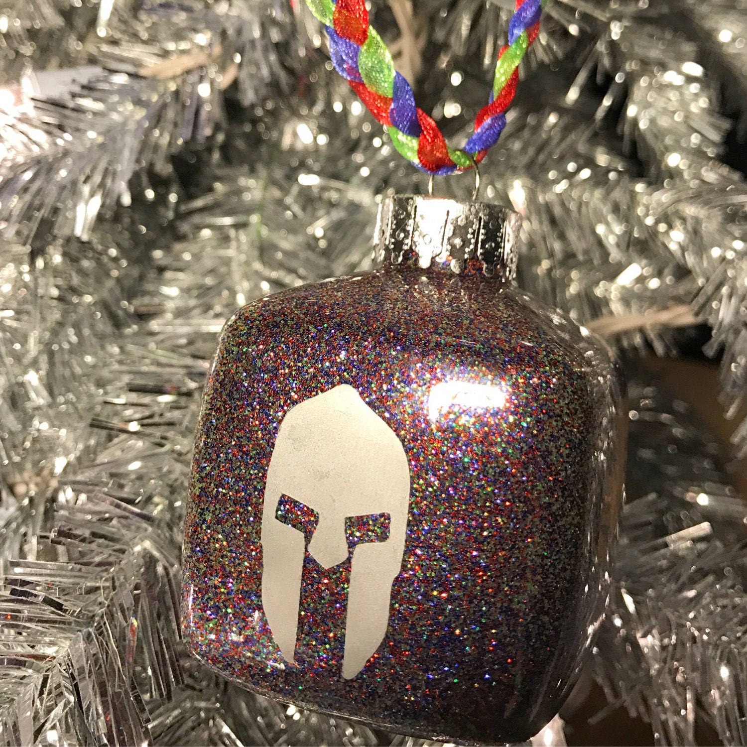 Spartan Race Christmas Ornament 
