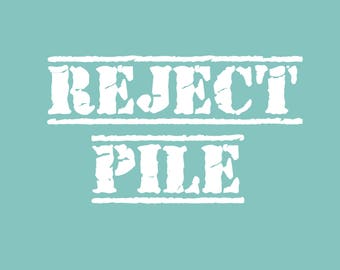 Discounted Imperfect Stickers / Reject Pile Sticker Set / Off-Quality Labels / Planner Packaging Thank You Imperfect Clearance Stickers