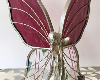Beautiful Winged Butterfly Woman Figurine