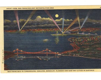 San Francisco California Vintage Postcard (unused)