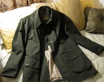 Superb Grenfell Ventile Cloth Field Jacket Made in England
