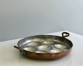 Vintage Copper Egg Poacher
