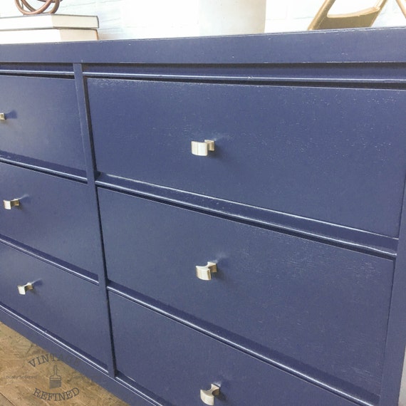 AVAILABLE Navy Painted MCM Dresser