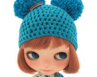 Blythe ball-ball hat dark blue