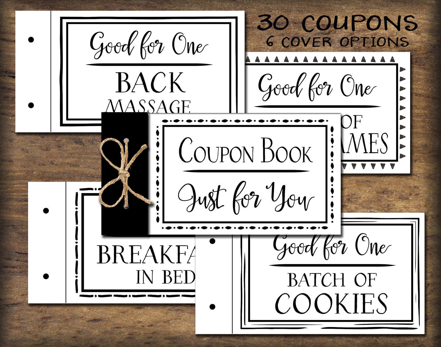 Blank Coupon Book Printable