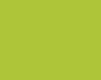 Confetti Cottons Solid - Riley Lime by Riley Blake Designs (C120-RILEYLIME) Cotton Fabric Yardage