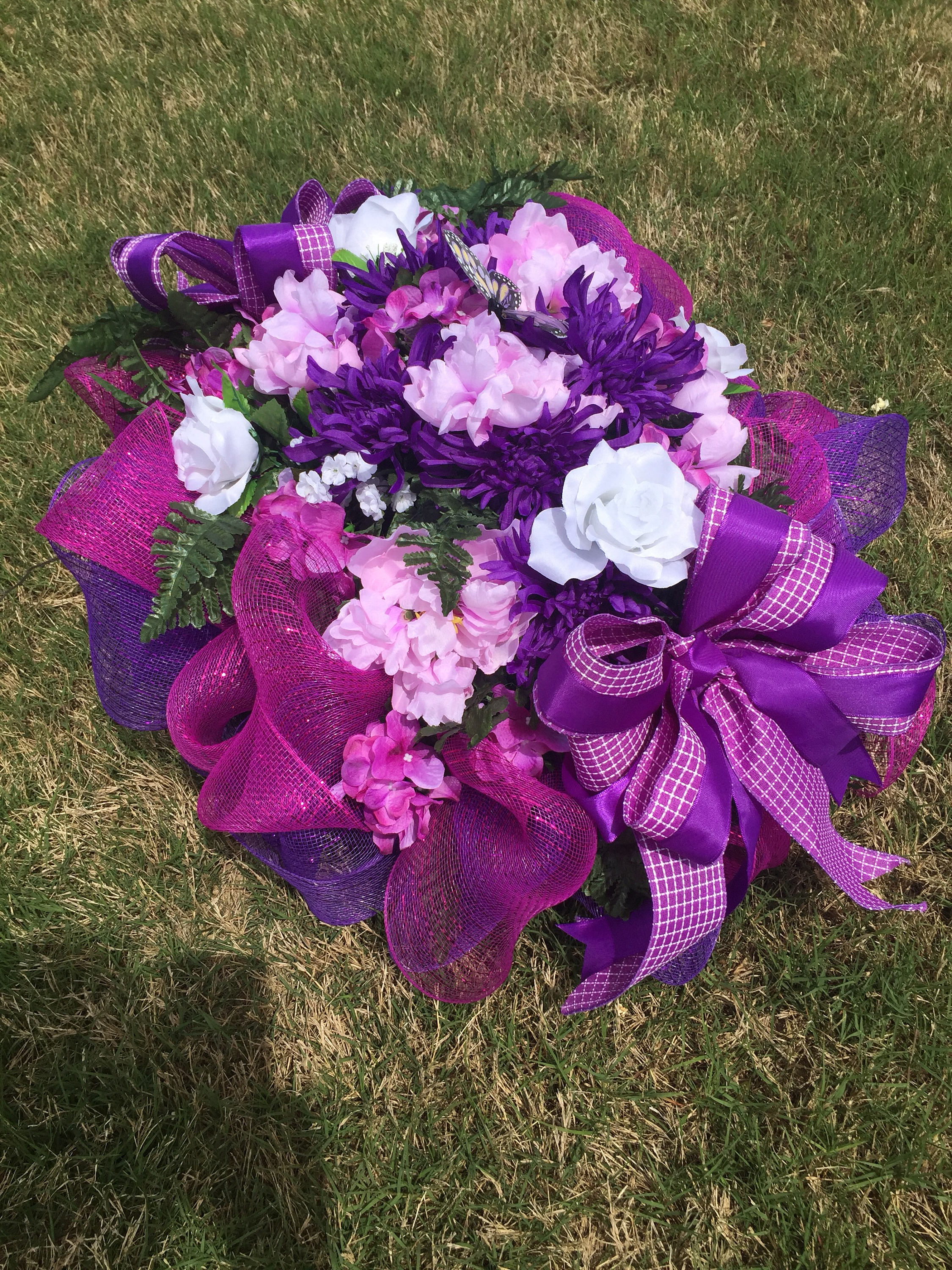 Memorial Headstone Saddle