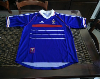 a RARE piece: 90s France Adidas Jersey made in France