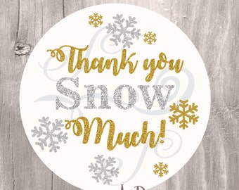 Thank you snow much | Etsy