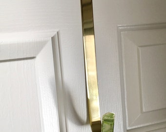 Wreath Hanger, Wreath Holder, Gold Wreath Hook, Door wreath, Hanger for Wreaths, Metal Door Hook, Door Hook, Door Wreath Hook, Wreath Access