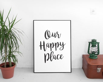 Printable Art, Housewarming Gift, Home Decor, New Home Gift, Wall Art Prints, Print, Scandinavian Modern, Home Prints, House Sign