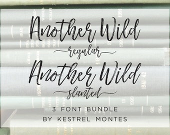 Sans Serif Font by Kestrel Montes Installable Digital by InkMeThis