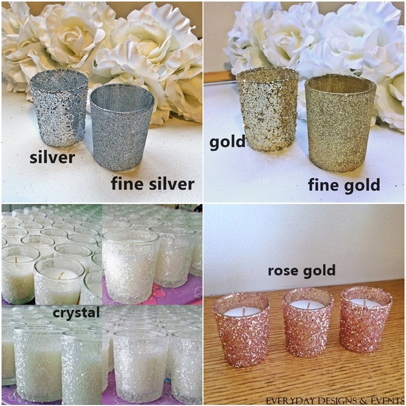 25 votives votive candle holder wedding centerpiece