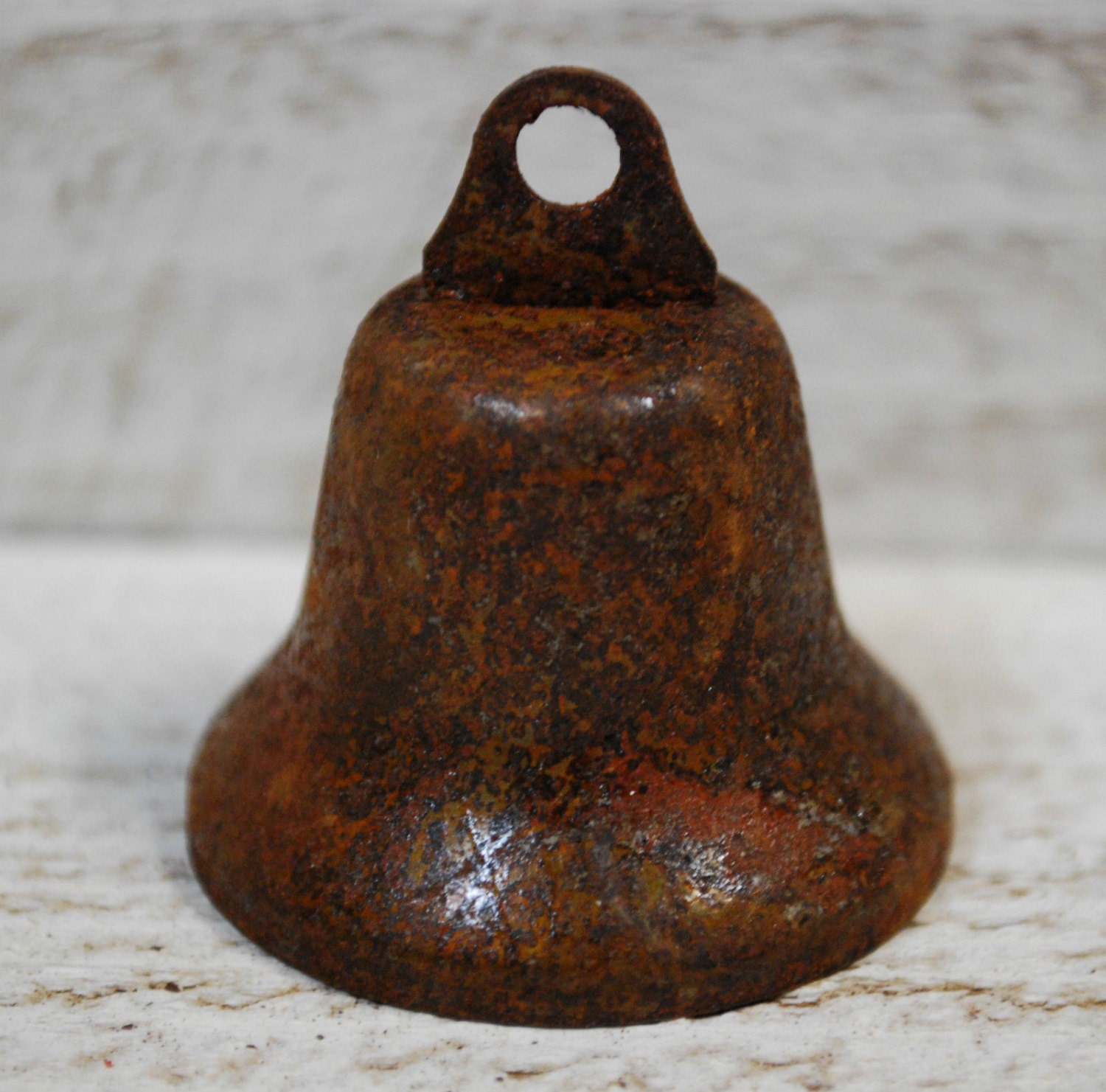 Primitive Rusty Tin 21/2 LIBERTY BELL crafts
