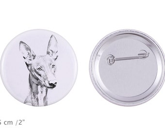Buttons with a dog - Pharaoh Hound