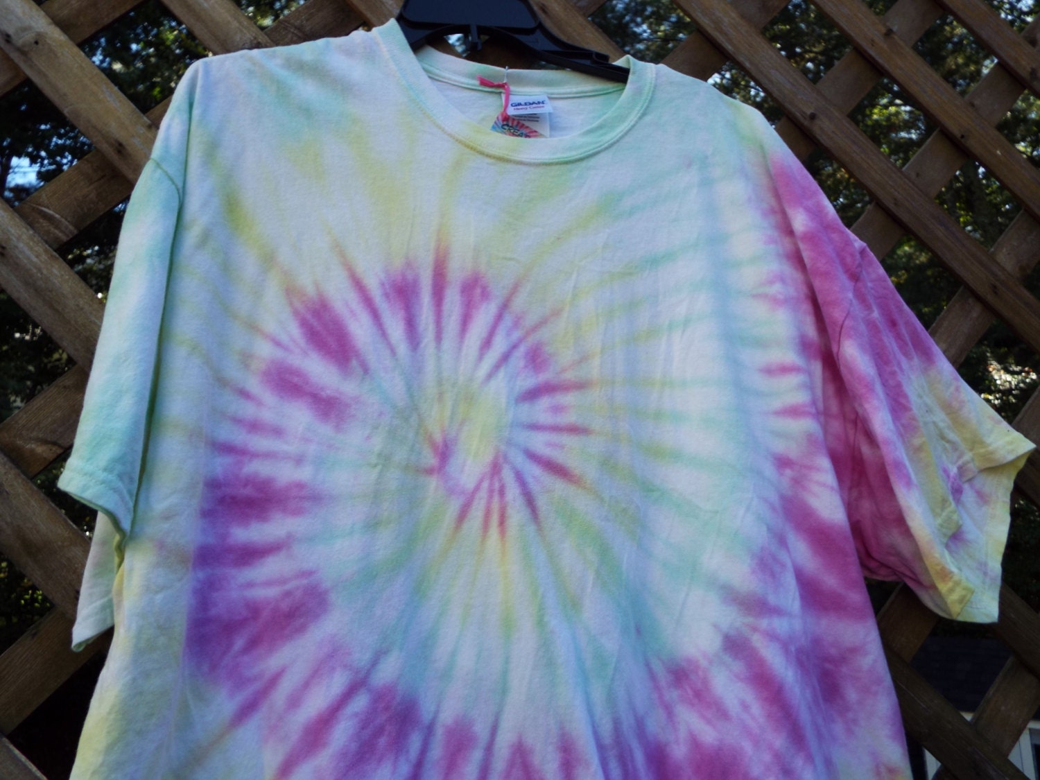 2XL Tie Dye Shirt XXL Tiedye TShirt Plussize Tie Dye Big