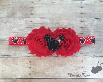 Minnie Mouse Headband - Minnie Headband - Disney Headband - Minnie Mouse Baby Headband