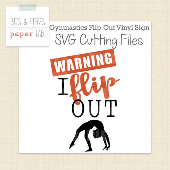 Download SVG Cutting Files: Gymnastics Vinyl Sign SVG Gymnastics SVG