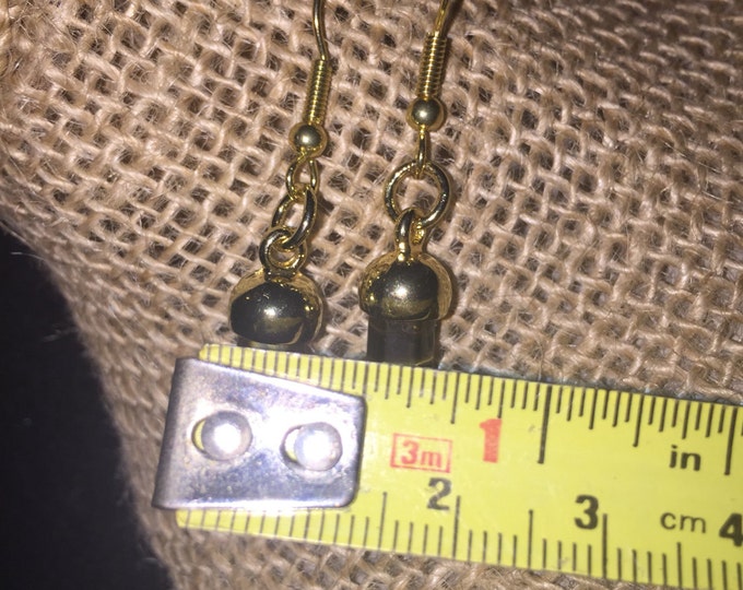 Tiger eye earrings