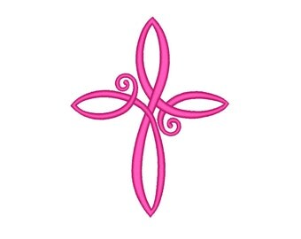 Cross Embroidery Designs Style 3 Machine Embroidery Designs PES 9 Size Applique Designs - INSTANT DOWNLOAD