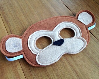 Soft Felt Monkey Mask / Costume