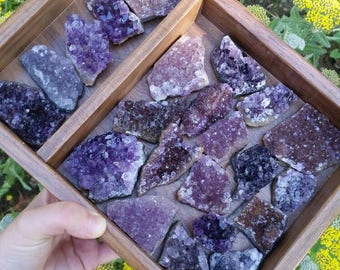 Amethyst Crystal Geode Cluster // Healing // Metaphysical // Meditation // Chakra // Reiki // Altar // Rocks // Gemstones // Zen