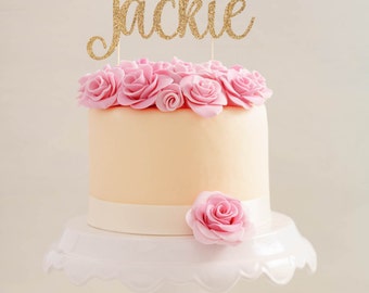 Custom Personalized Baptism Cake Topper l God Bless Cake Topper l Custom God Bless Cake Topper l Christening Cake Topper