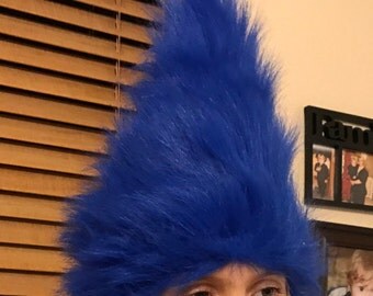 Gorgeous Dreamworks Trolls "Branch" inspired custom headpiece.