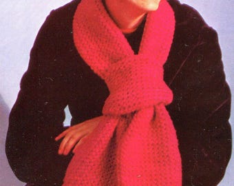 Vintage Newsboy Cap & Scarf Crochet Pattern PDF Instant Download