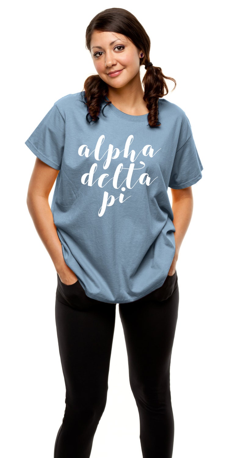 Alpha Delta Pi Sorority Shirt Alpha Delta Pi Shirt ADPi