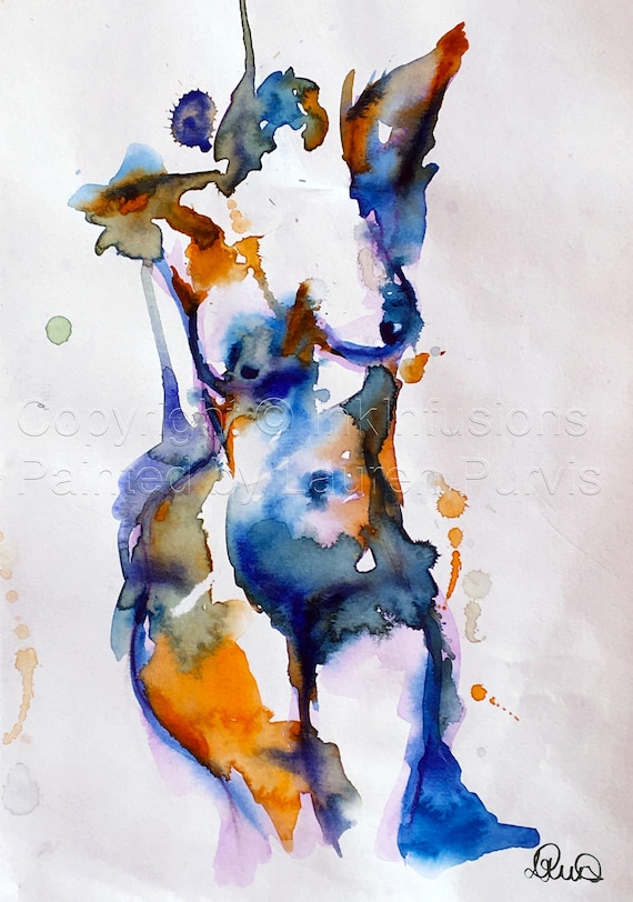 Items similar to Art Reproduction of Watercolor Painting 