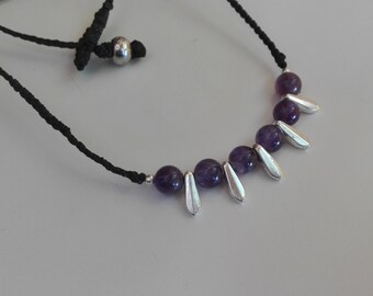 amethyst choker