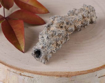 1 Medium Fulgurite Lightning Strike Stone - Healing Stone, Healing Crystal Reiki Jewelry, Reiki Healing Reiki Stone, Wire Wrap Jewelry E0399